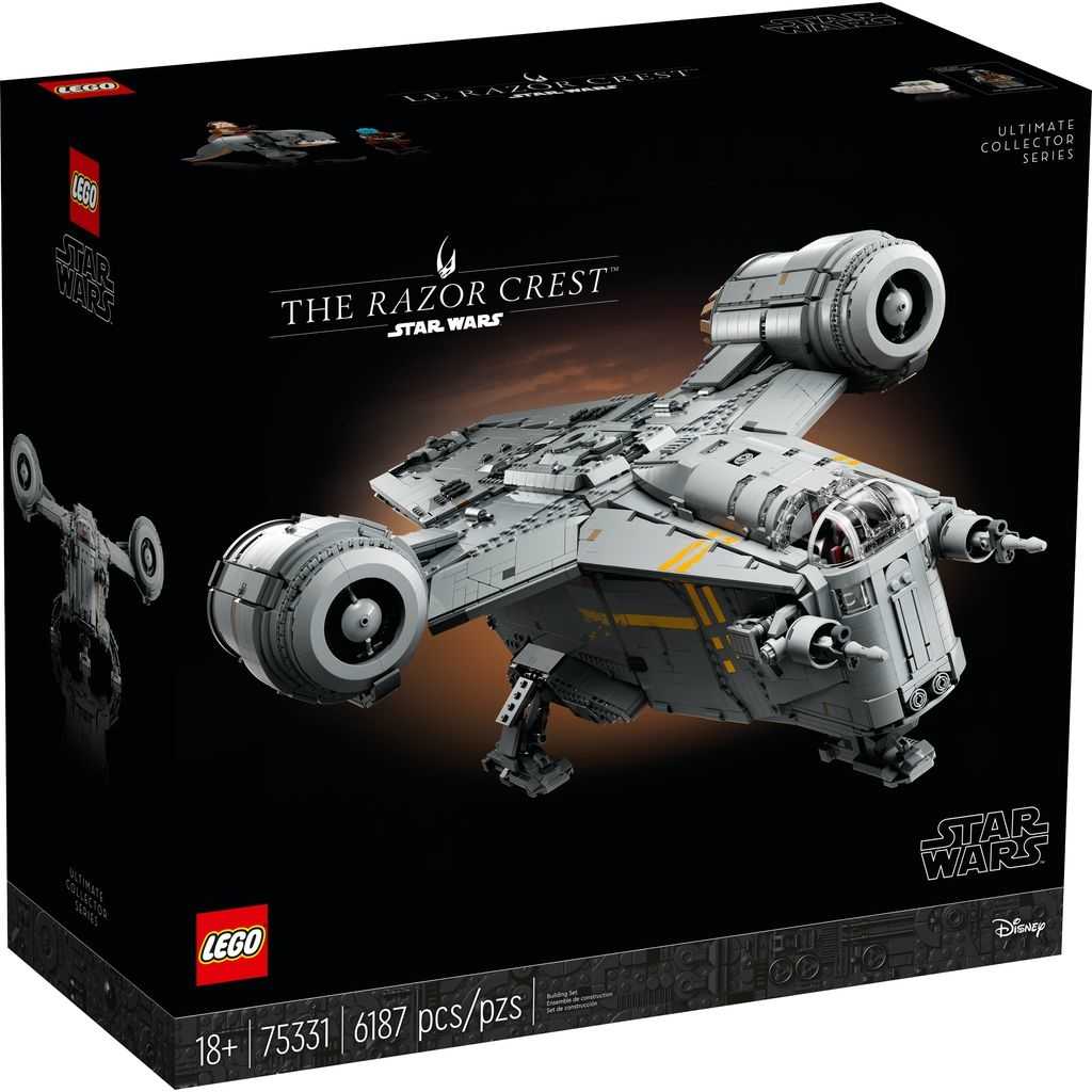 Star Wars Lego The Razor Crest Edades 18+ # 75331 Artículo 6187 Piezas | NAS-932745